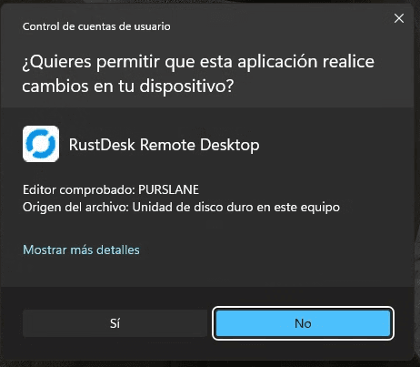 Desbloquear ajustes de red
